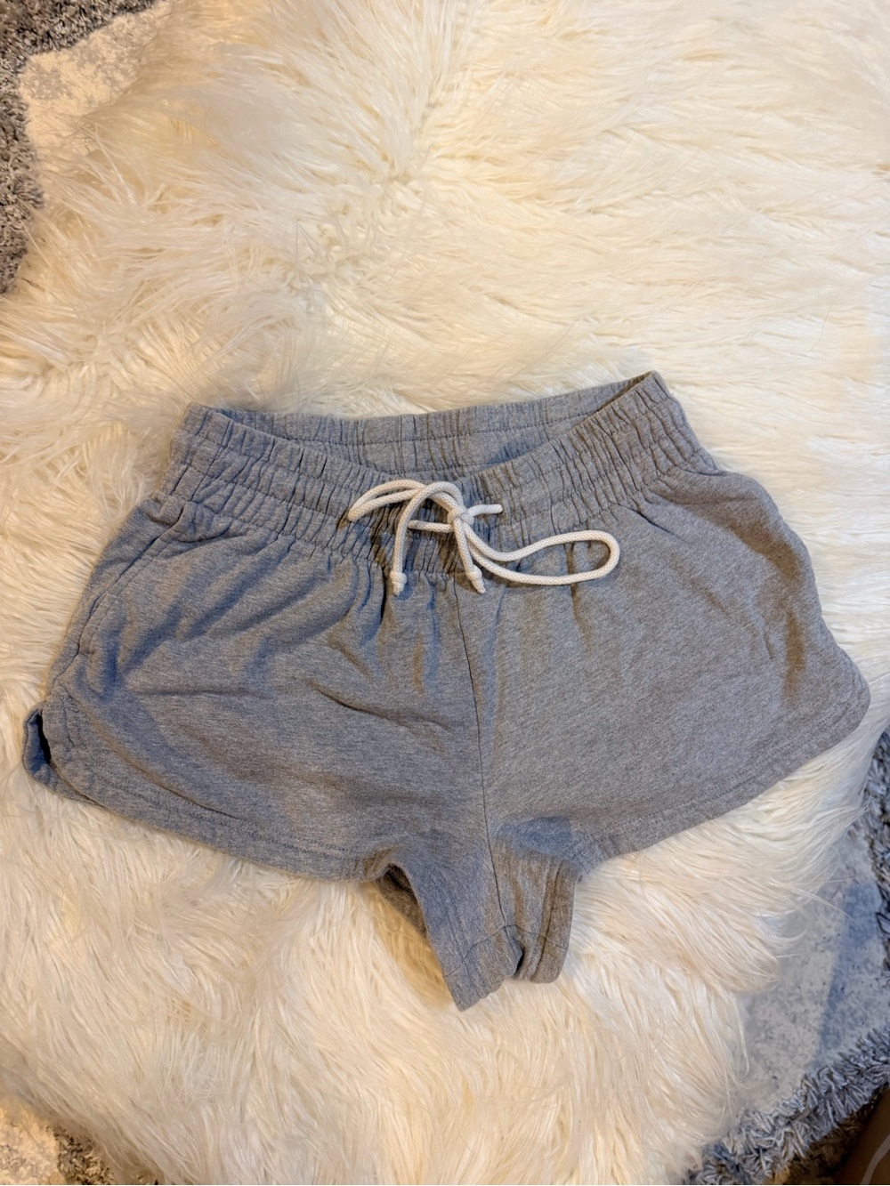 Urban Outfitters Gray Athletic Drawstring Shorts